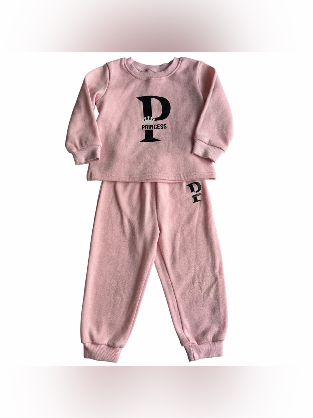 Pink "Princess “ Girls Tracksuit Set Size 2-3